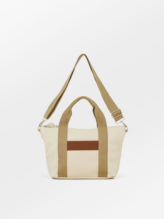 Canvas Berta Small Crossbody Bag - Creme OneSize BeckSöndergaard