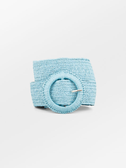 Becksöndergaard, Wide Zia Belt - Aqua Gray, accessories, archive, archive annonce styles, high summer 2026