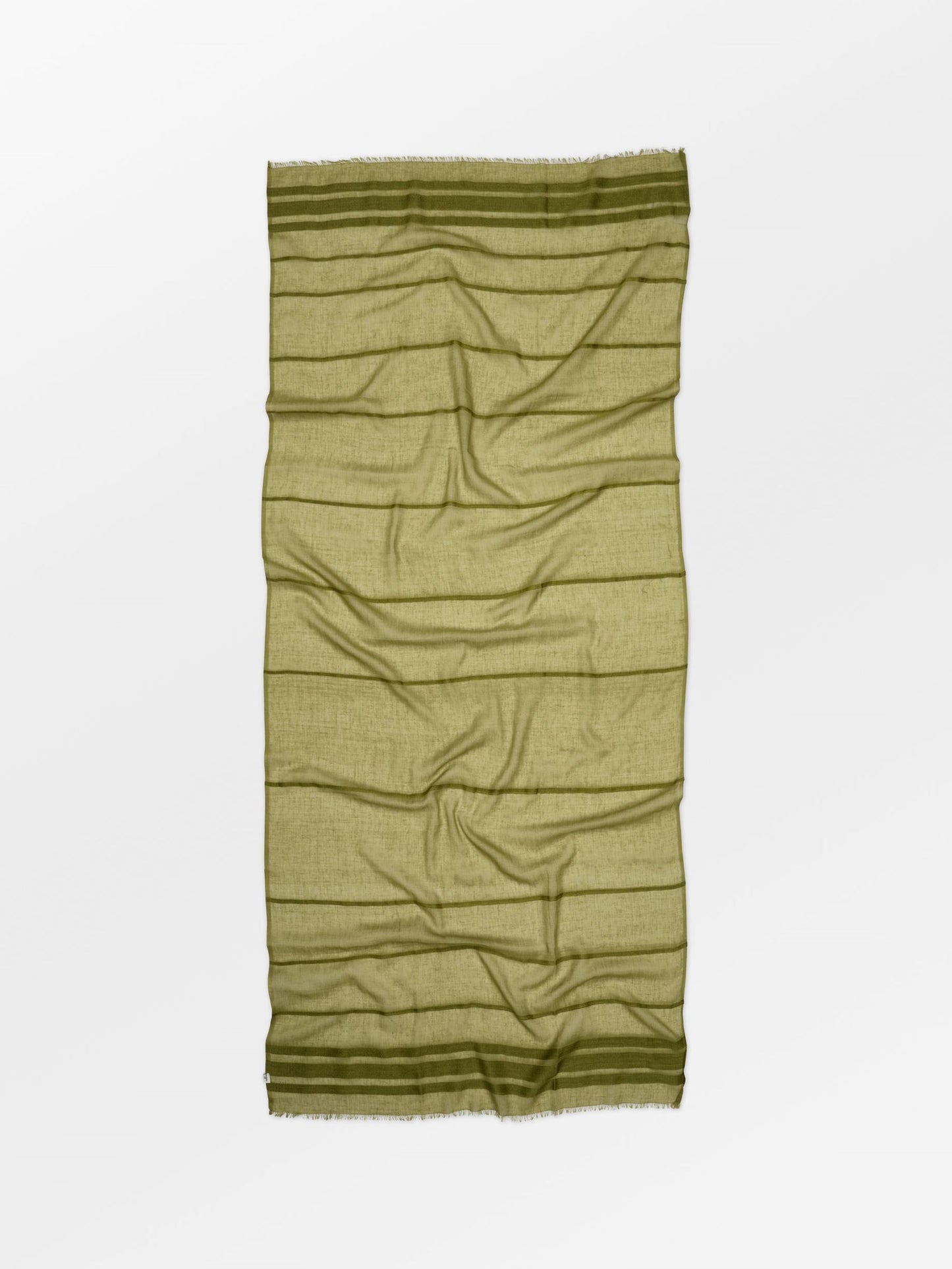 Becksöndergaard, Milena Cowo Scarf - Khaki Green, scarves, archive, scarves, archive, mid season sale, mid season sale, scarves, black week, black week