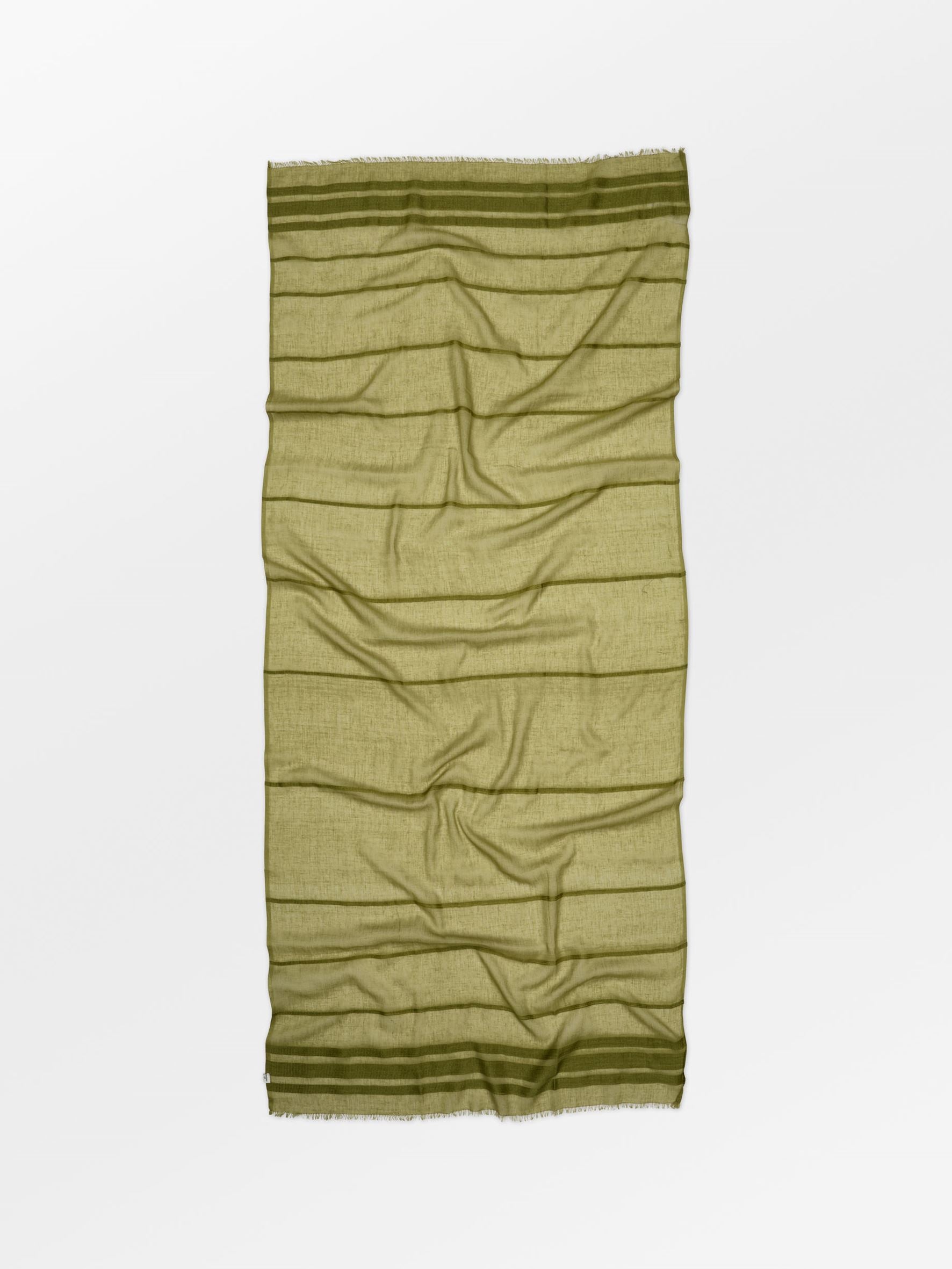 Becksöndergaard, Milena Cowo Scarf - Khaki Green, scarves, archive, scarves, archive, mid season sale, mid season sale, scarves, black week, black week