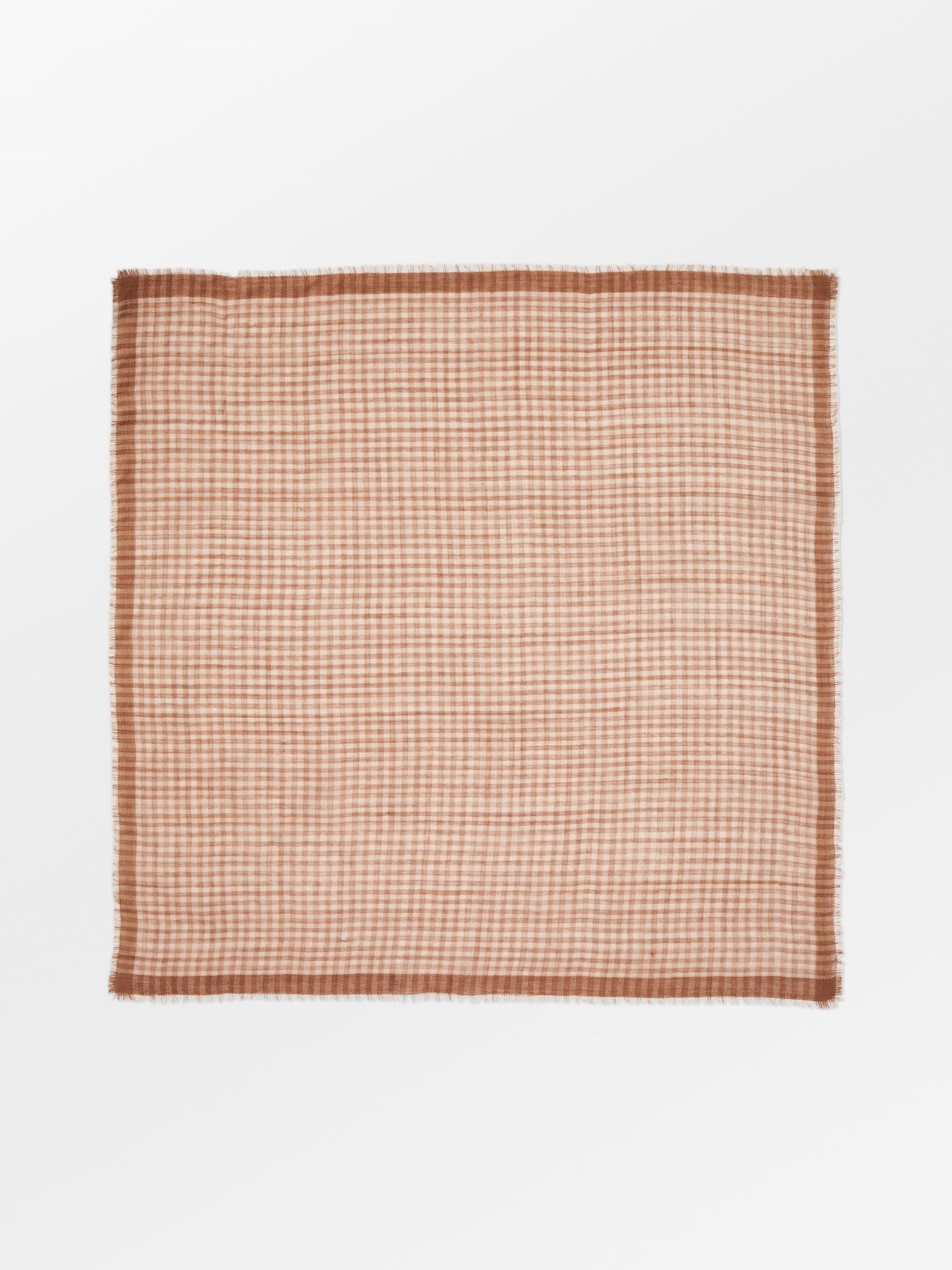 Gingham Wica Scarf OneSize BeckSöndergaard