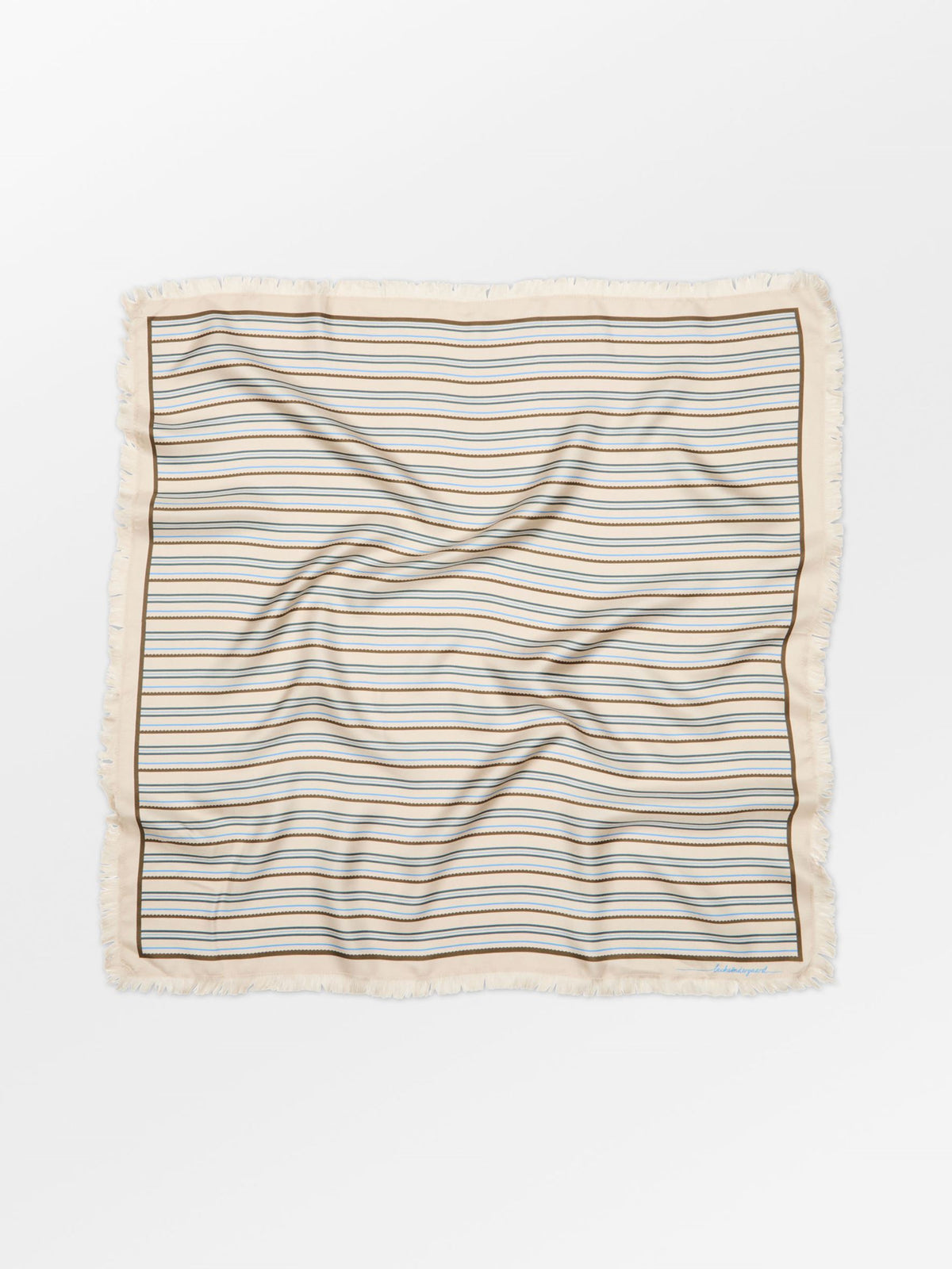 Scallopia Striped Sia Scarf OneSize BeckSöndergaard