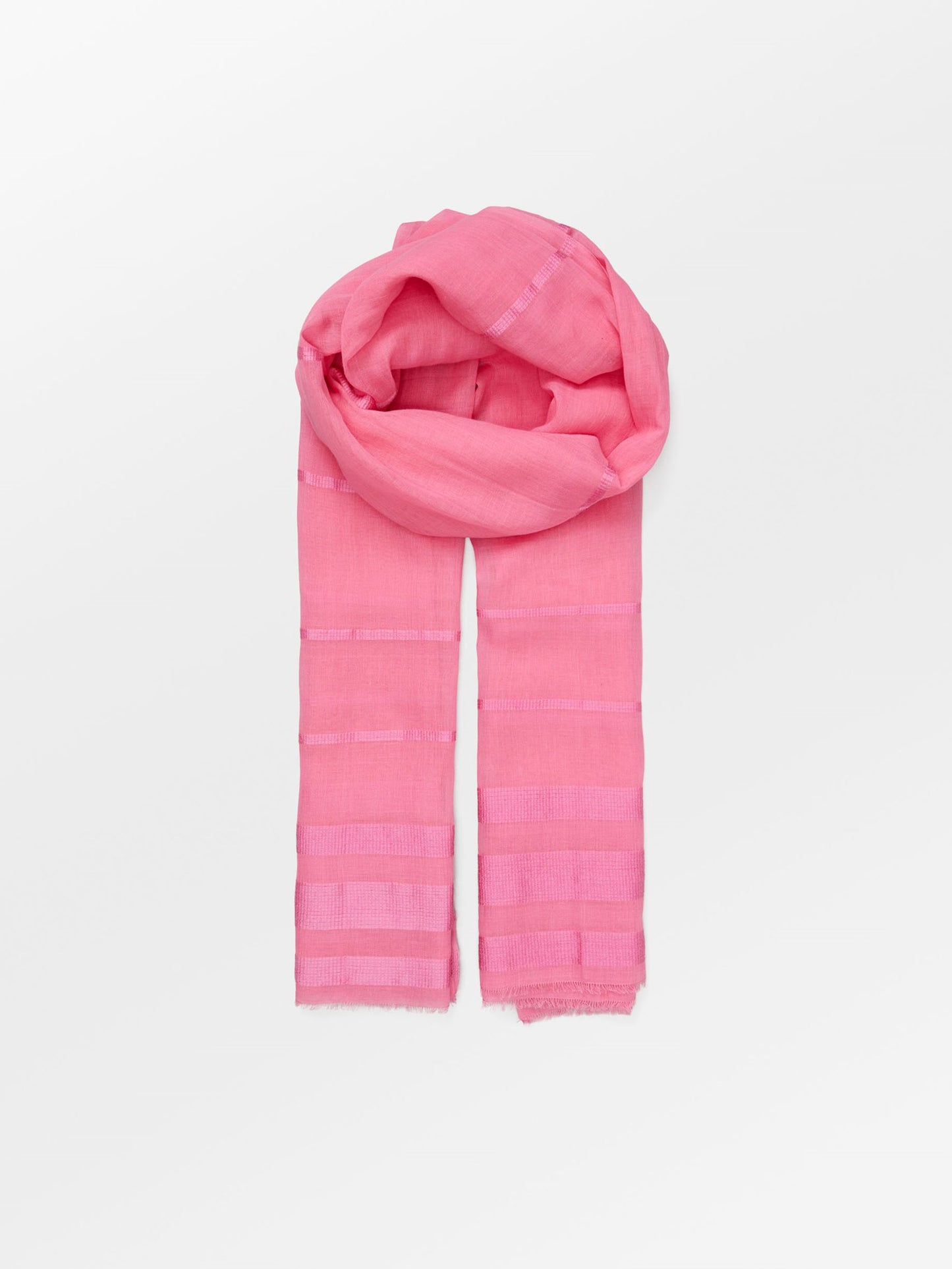 Becksöndergaard, Milena Cowo Scarf - Hot Pink, scarves, archive, archive, sale, sale, scarves