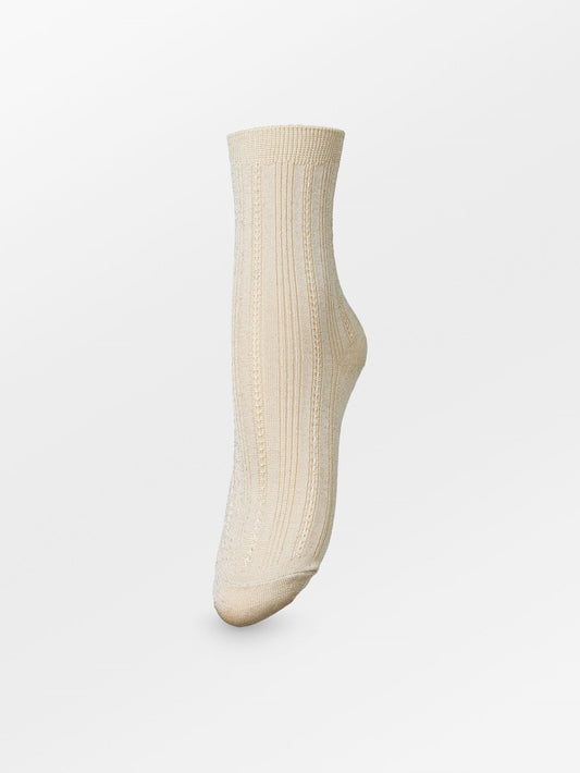Becksöndergaard, Glitter Drake Sock - Sand Dollar, socks, socks, socks