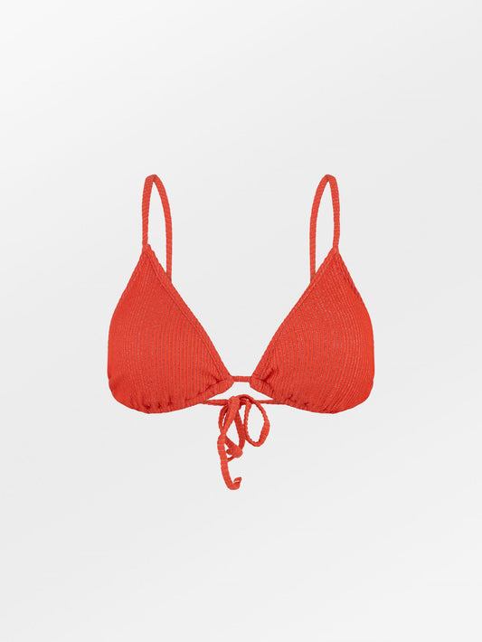 Becksöndergaard, Lyx Bella Bikini Top - Grenadine Red, archive, archive, swimwear, swimwear, noos, swimwear, swimwear, black week, black week, noos