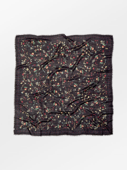 Becksöndergaard, Fairygard Siw Scarf - Black, scarves, scarves, scarves, sale, sale, scarves, scarves, black week, black week