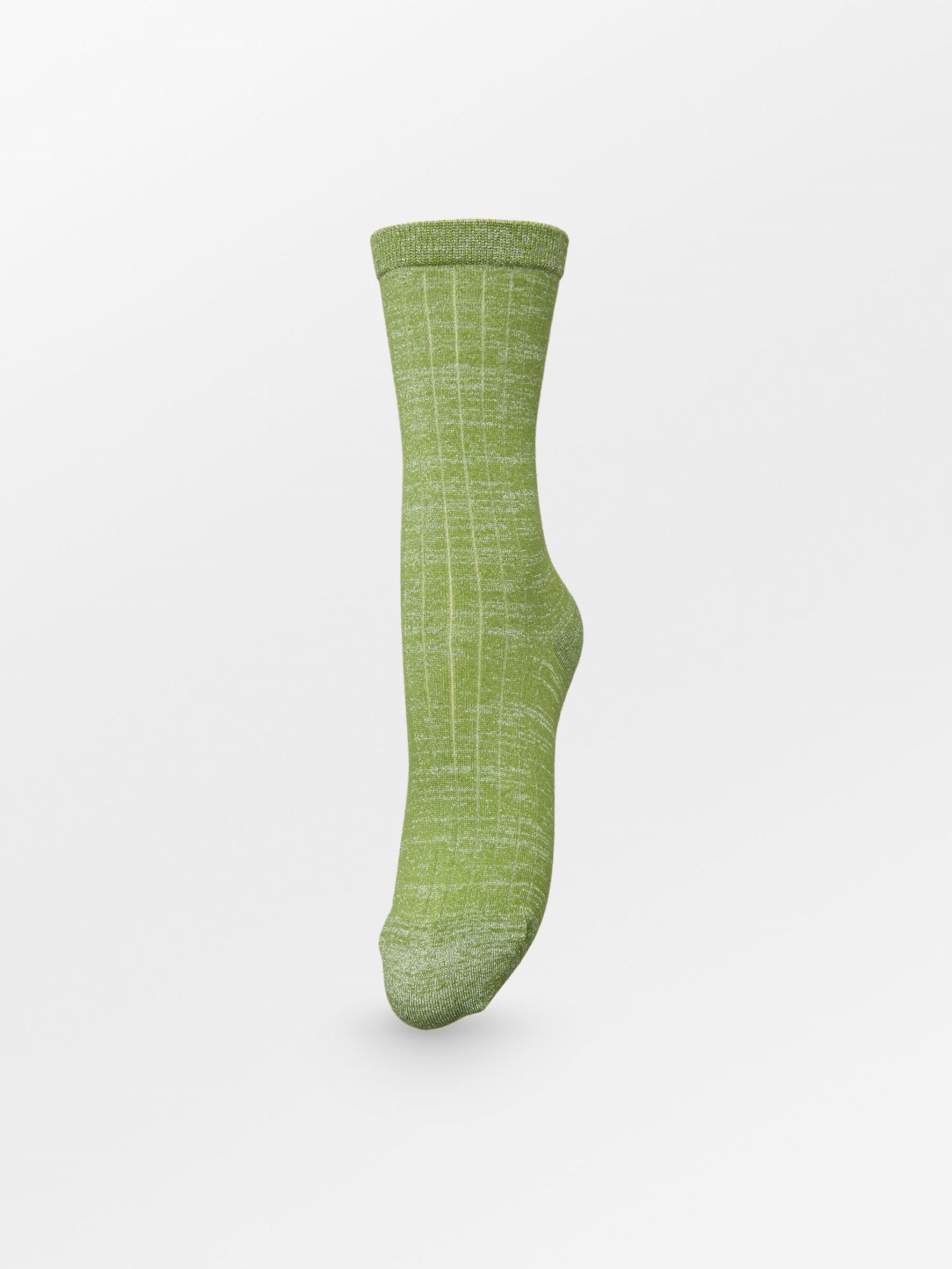 Rib Glitter Sock Socks BeckSöndergaard