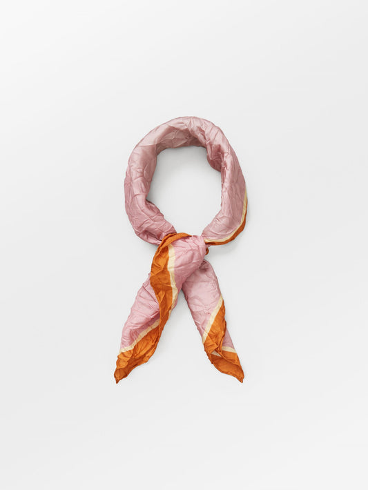 Becksöndergaard, Solia Crushed Sia Scarf - Lantana Pink, scarves, scarves, archive, archive, sale, sale, scarves