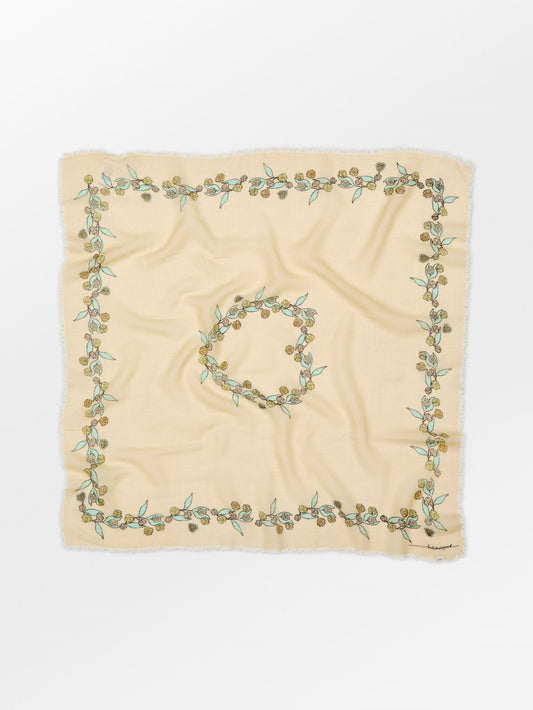 Becksöndergaard, Carna Woo Scarf - Birch White, scarves, archive, scarves, archive, scarves, scarves, scarves, black week, black week