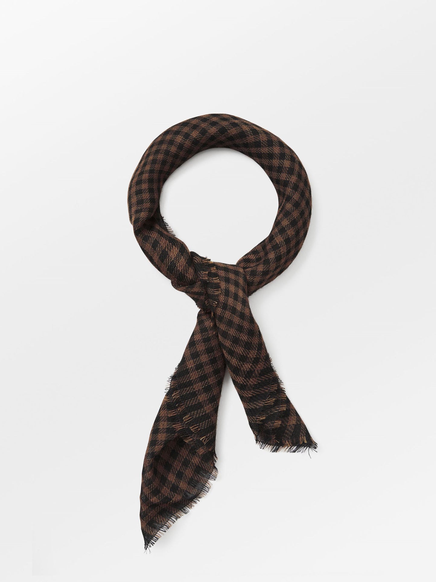 Gingham Wica Scarf OneSize BeckSöndergaard
