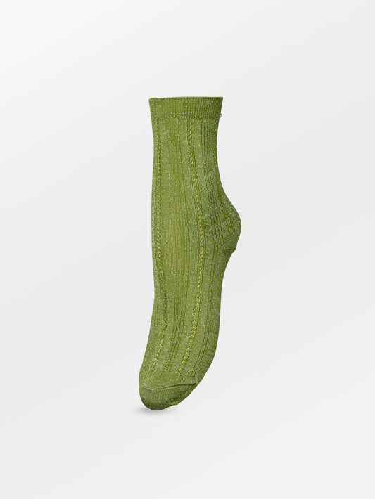 Glitter Drake Sock - Green Socks BeckSöndergaard