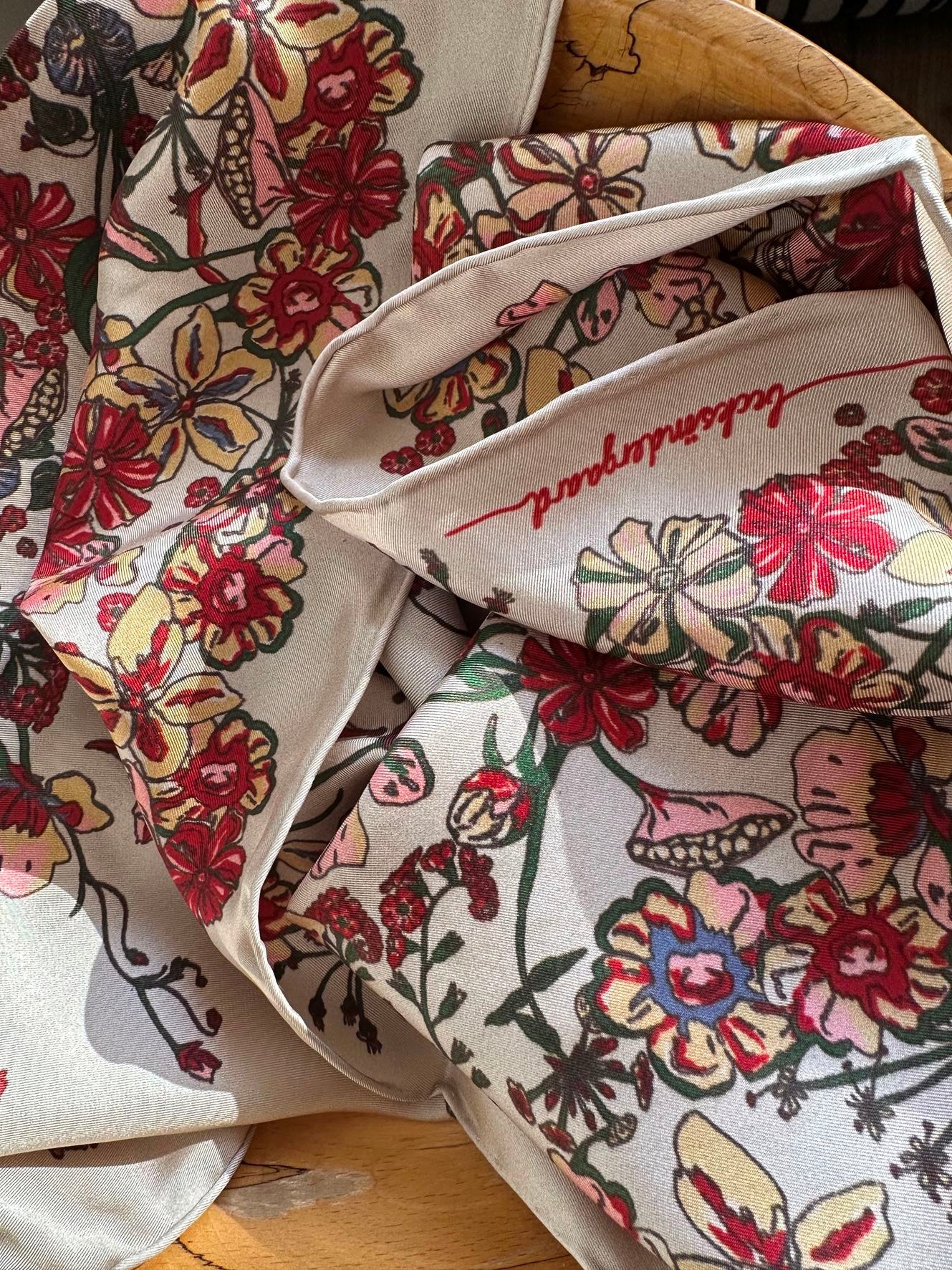 Becksöndergaard, Floralia Sia Scarf - Multi Col., scarves, scarves, sale, sale, scarves, scarves