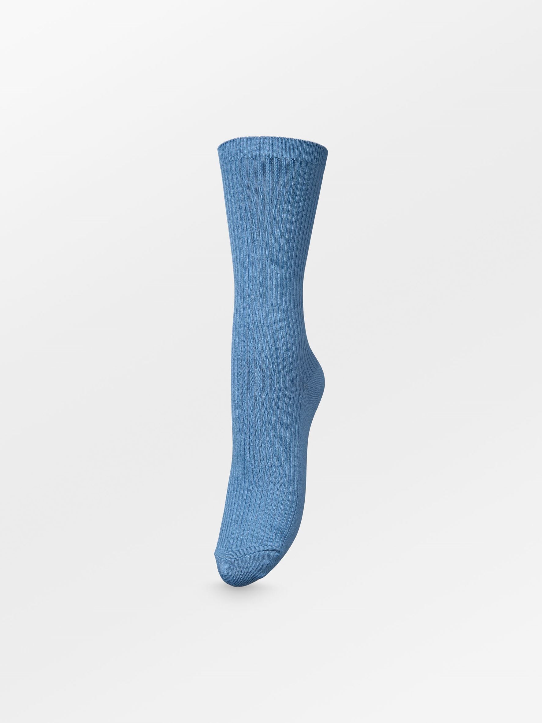 Becksöndergaard, Telma Solid Sock - Coronet Blue, socks, archive, archive, sale, sale, socks, black week, black week