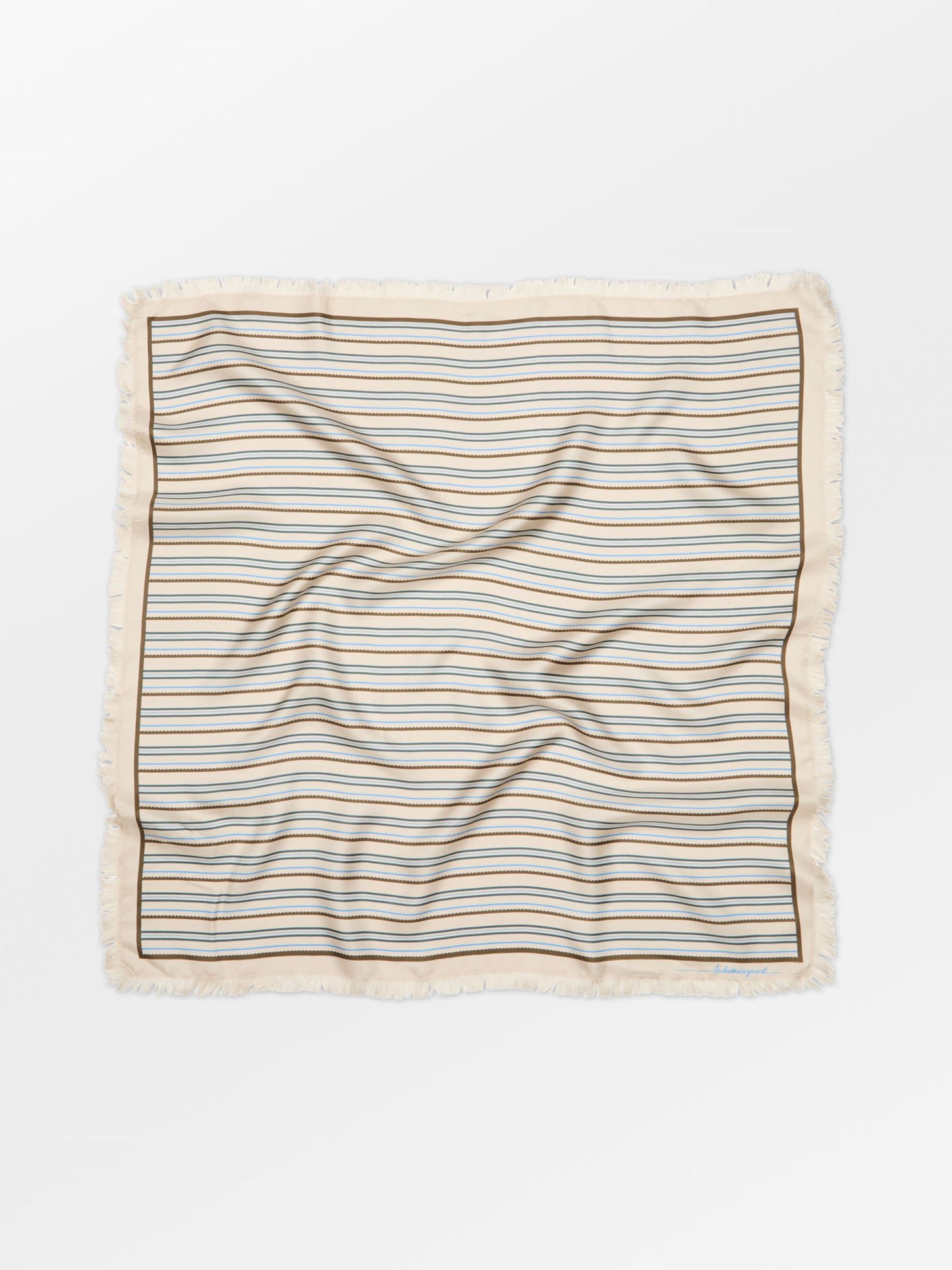 Scallopia Striped Sia Scarf OneSize BeckSöndergaard