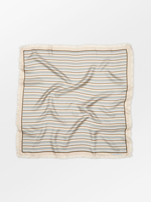 Scallopia Striped Sia Scarf OneSize BeckSöndergaard
