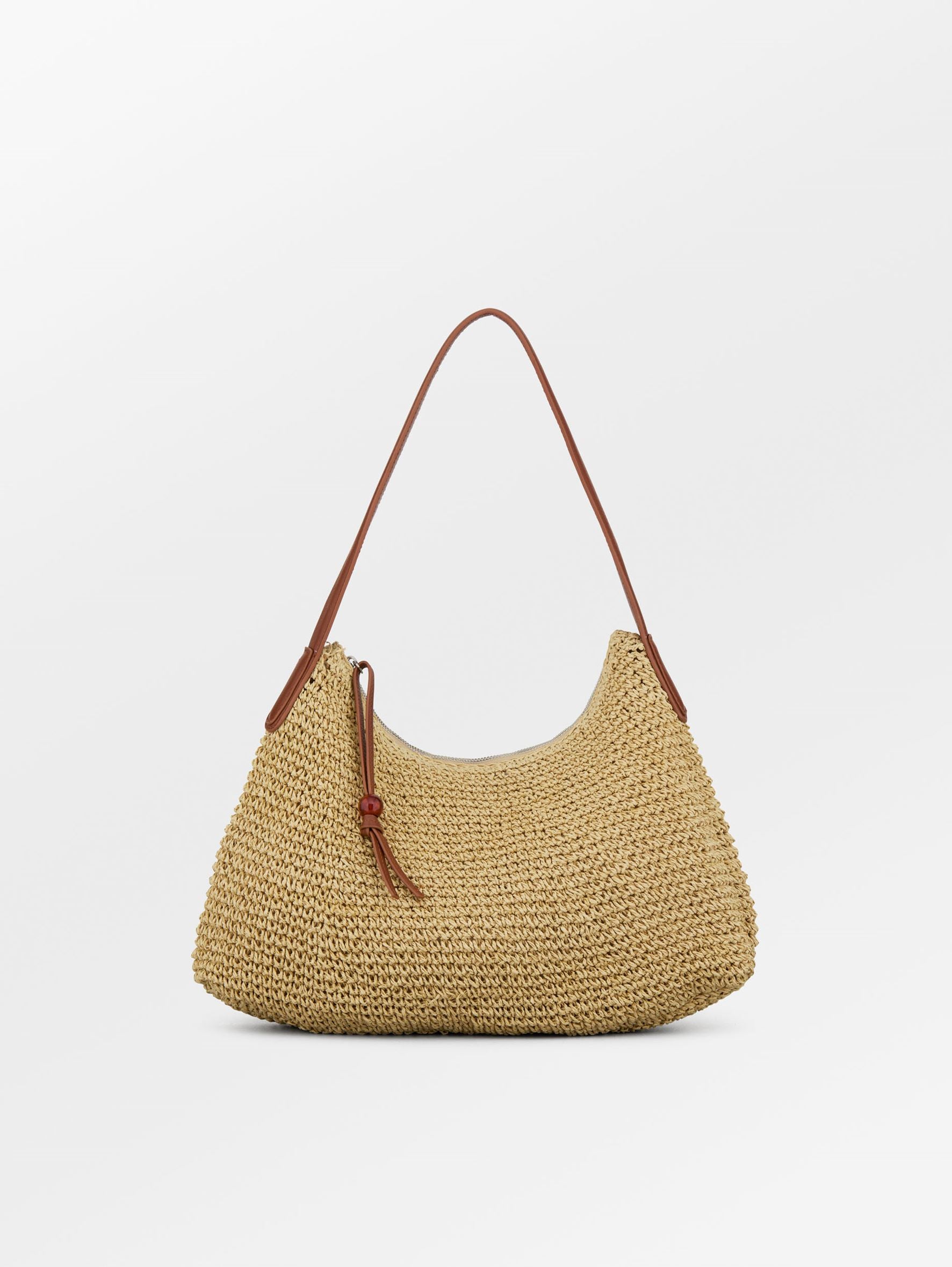 Paper Straw Ariya Bag OneSize BeckSöndergaard
