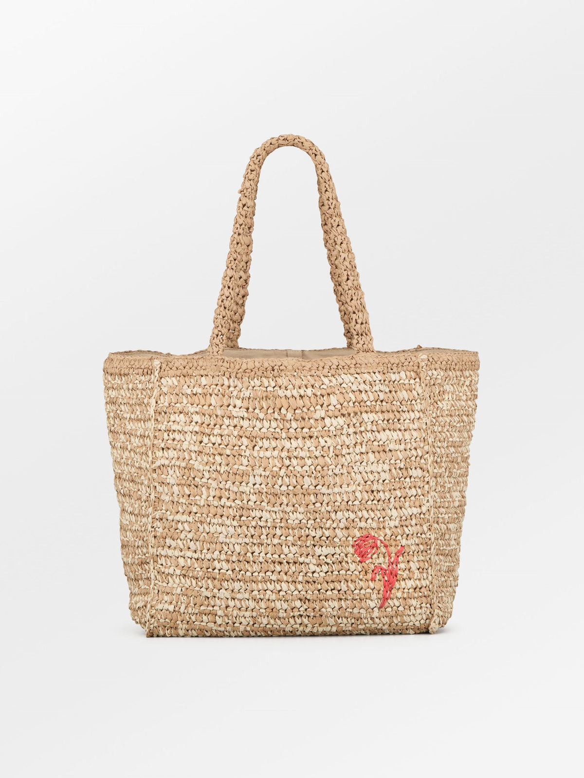 Paper Straw Tota Bag OneSize BeckSöndergaard