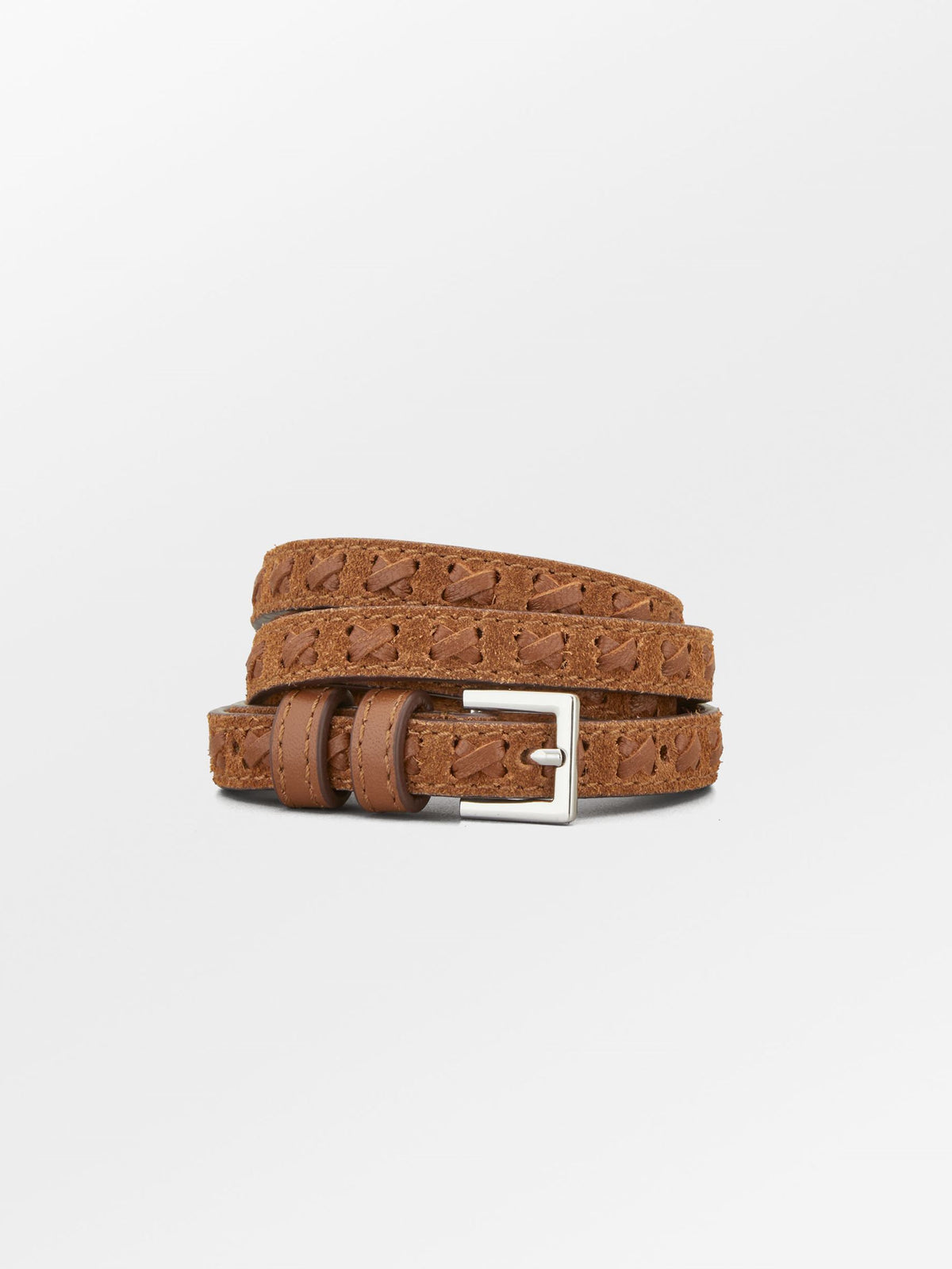 Suede Braid Aria Belt Clothing BeckSöndergaard