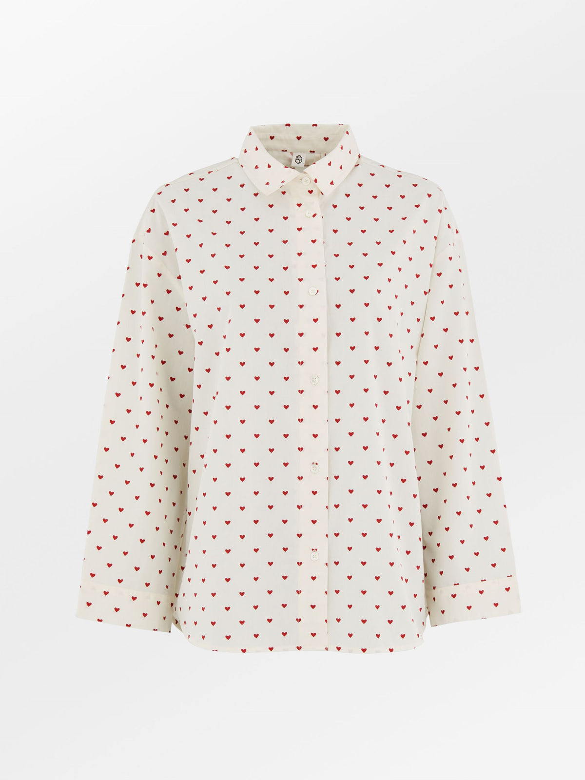 Becksöndergaard, Amor Pyjamas Set - Off-white/Red, black week, black week, pyjamas, pyjamas