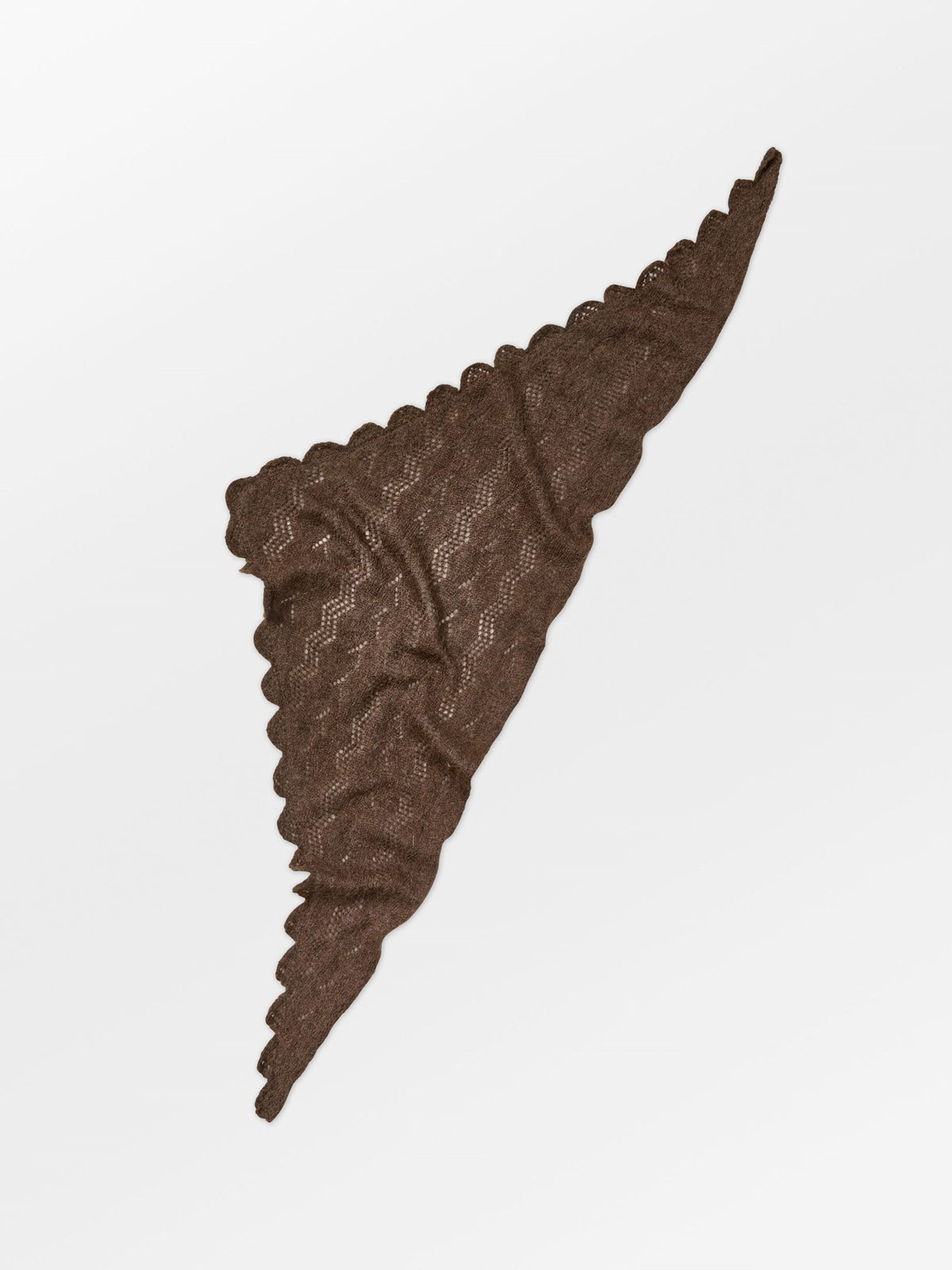 Becksöndergaard, Opany Triangle Scarf - Hot Fudge Brown, scarves, winter accessories, winter accessories, scarves, scarves