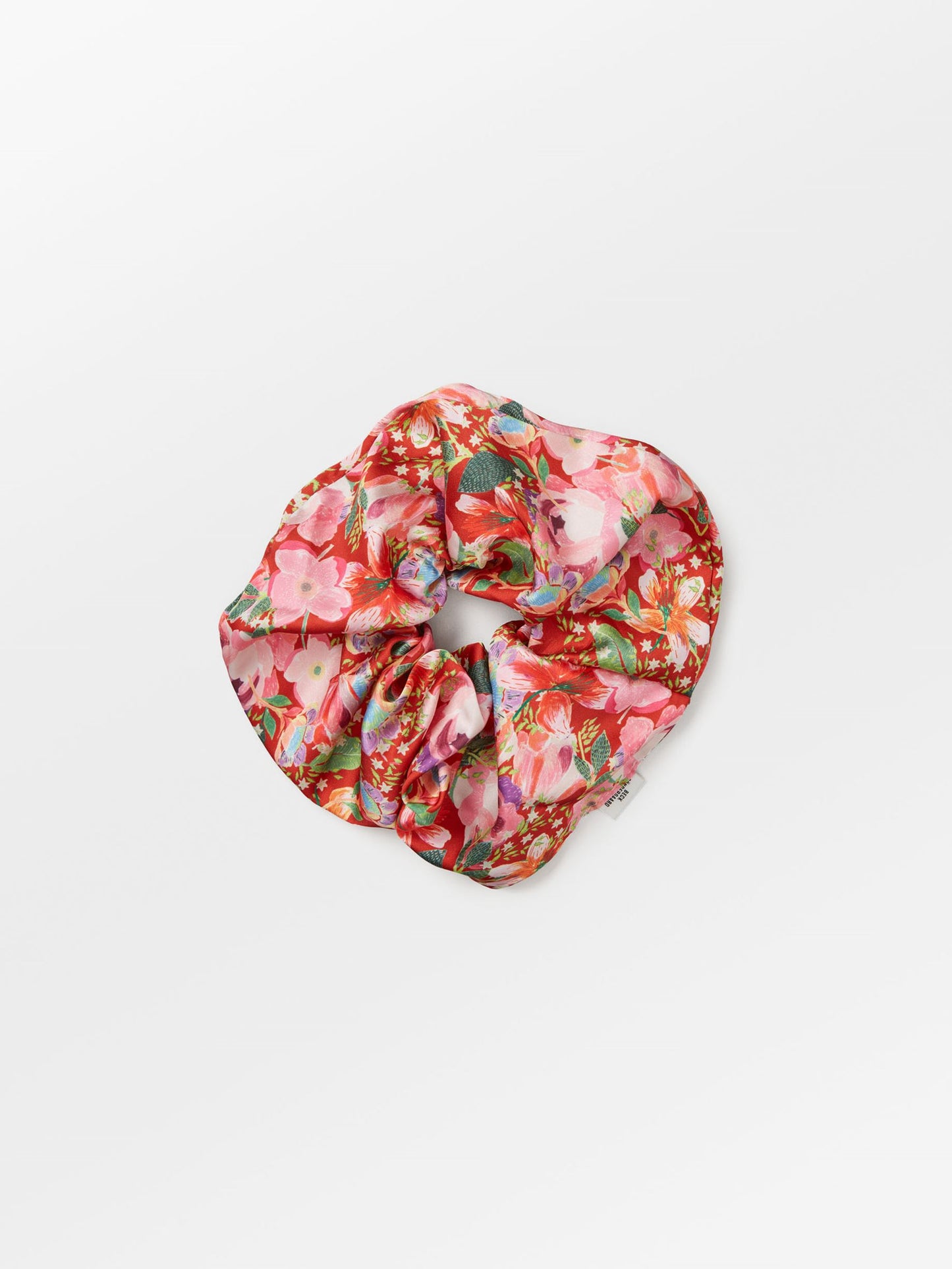 Becksöndergaard, Floral Mega Scrunchie - Salsa Red, accessories, accessories, archive, archive, sale, sale, sale