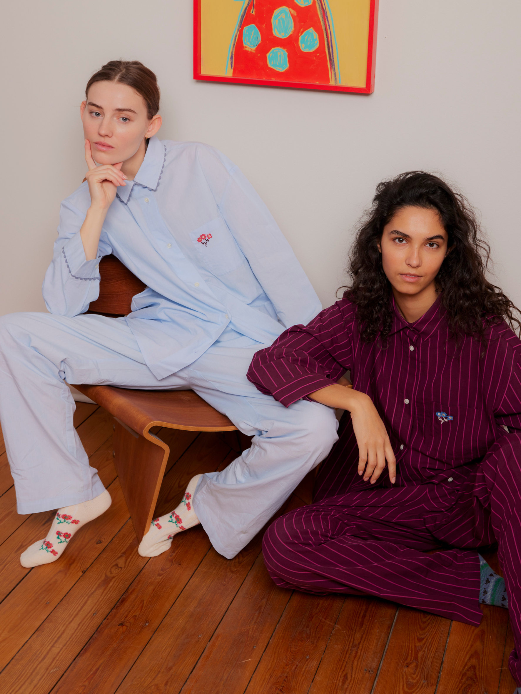 Scallop Flotile Pyjamas Pants Clothing BeckSöndergaard