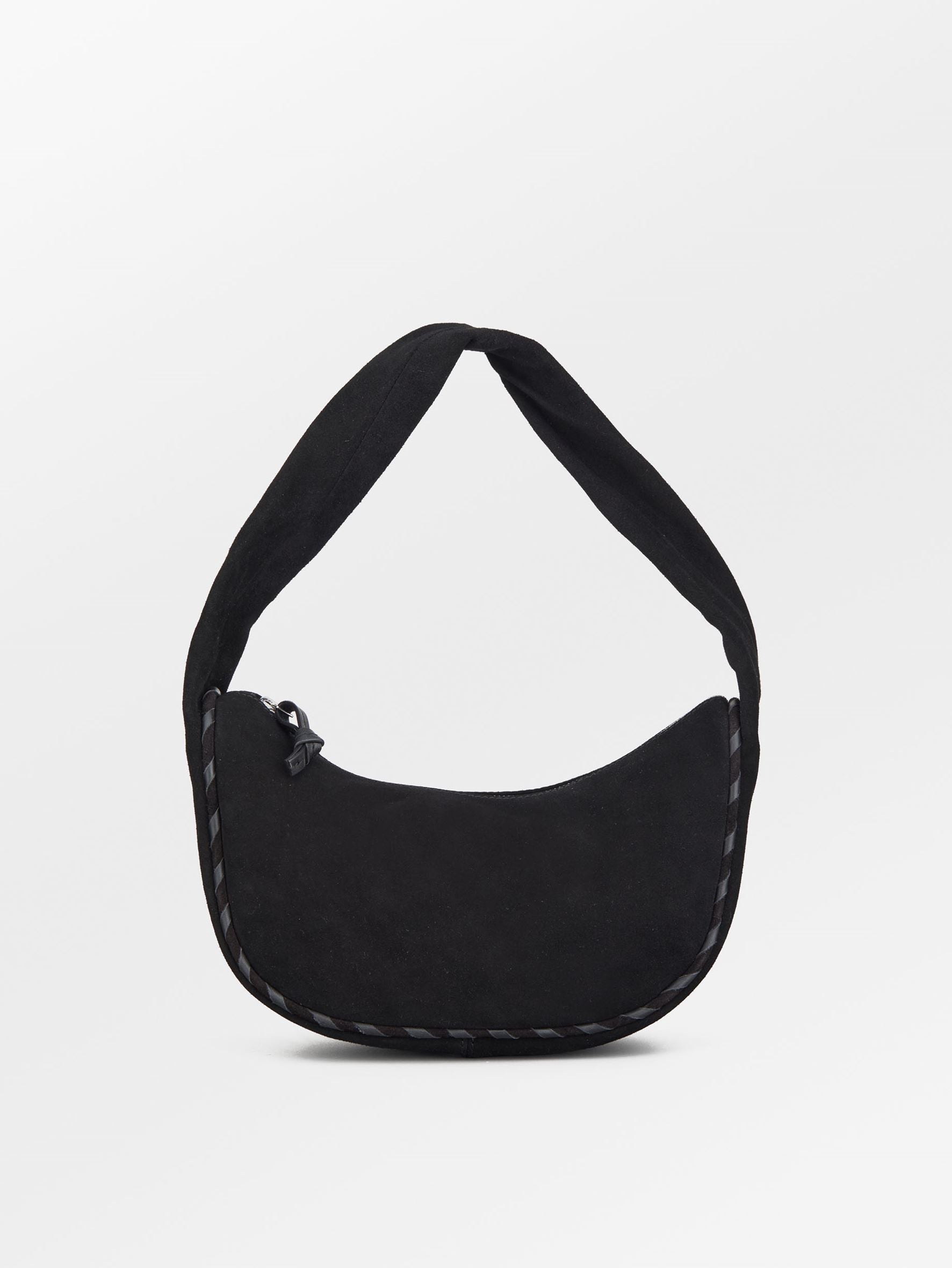 Suede Veg Talia Bag - Black OneSize BeckSöndergaard