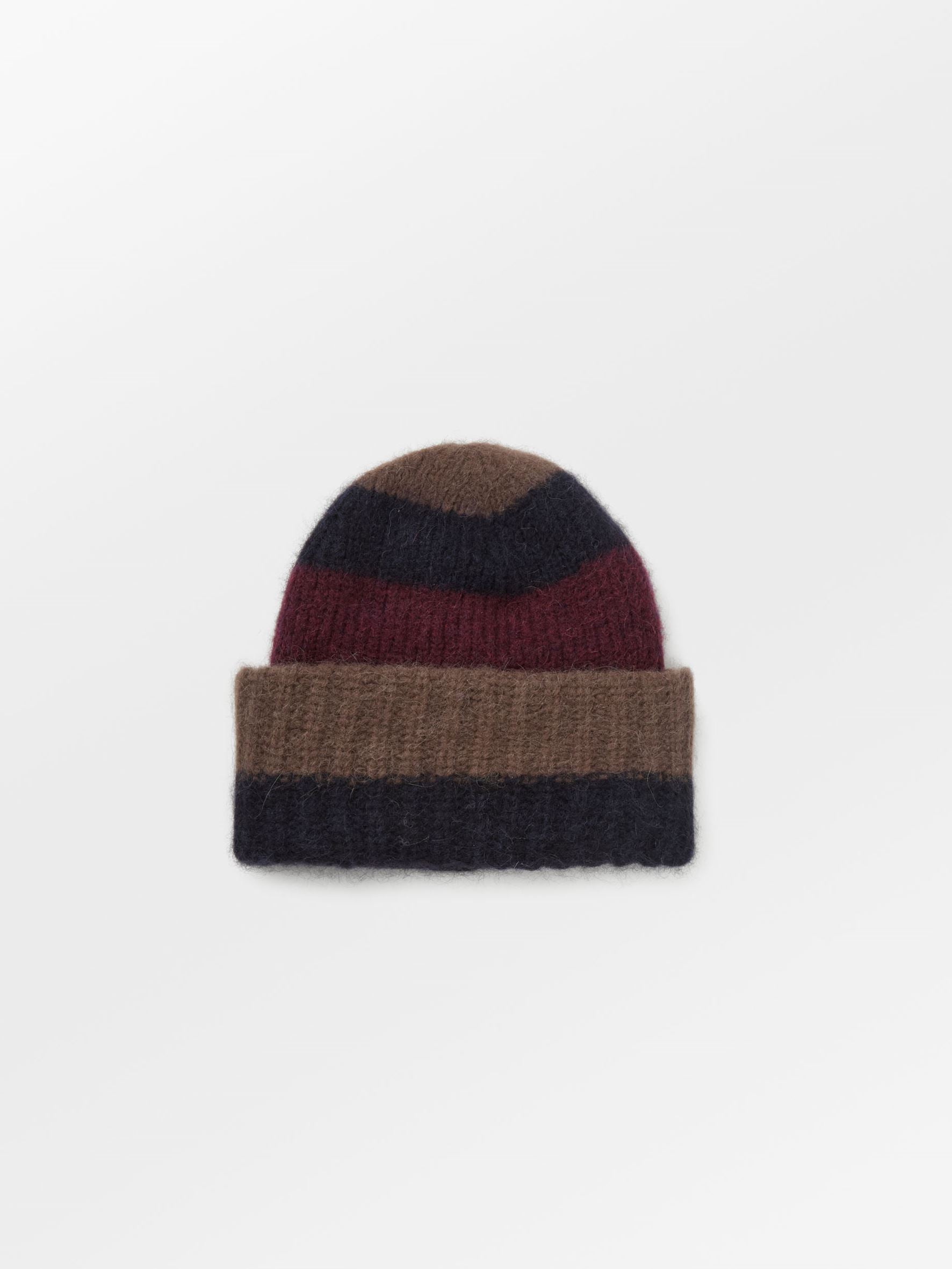 Striped Soloma Beanie OneSize BeckSöndergaard