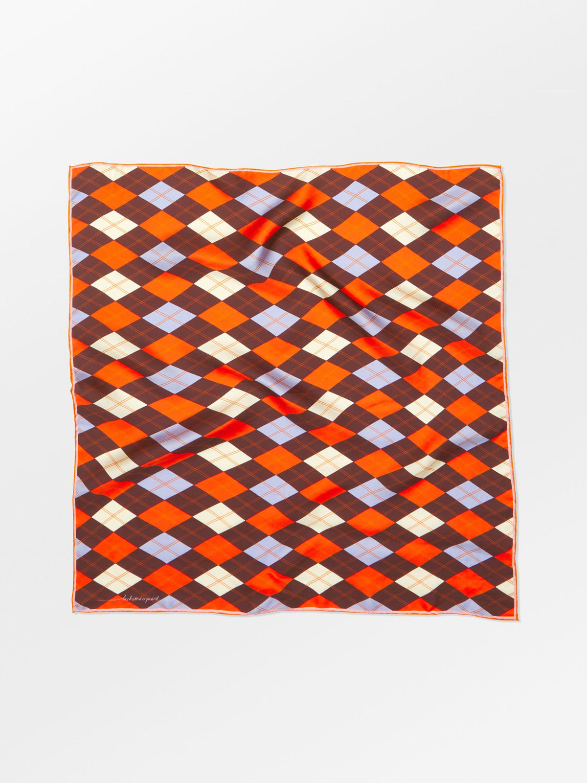 Becksöndergaard, Argyle Sia Scarf - Cashmere Blue, scarves, scarves