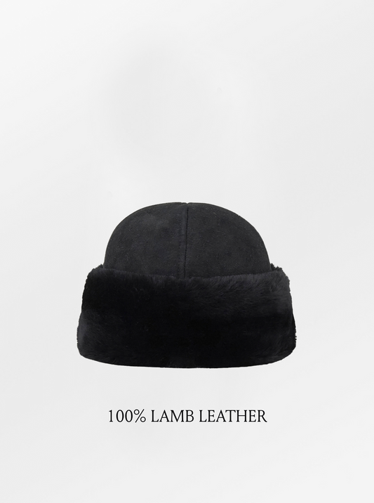 Becksöndergaard, Dora Shearling Hat - Black, accessories, winter accessories, accessories, winter accessories