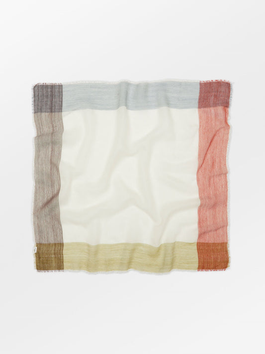 Becksöndergaard, Ekko Wica Scarf - Rutabaga White, scarves, scarves, scarves