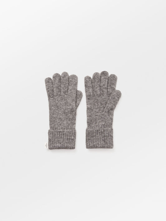 Becksöndergaard, Alpaca-Wool Glove - Grey Melange, accessories, winter accessories, winter accessories