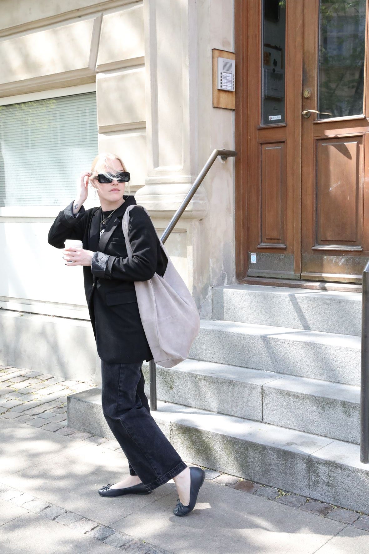 Becksöndergaard, Suede Dalliea Bag - Porpoise Gray, bags, bags, bags, bags, bags, bags, gifts, black week, black week