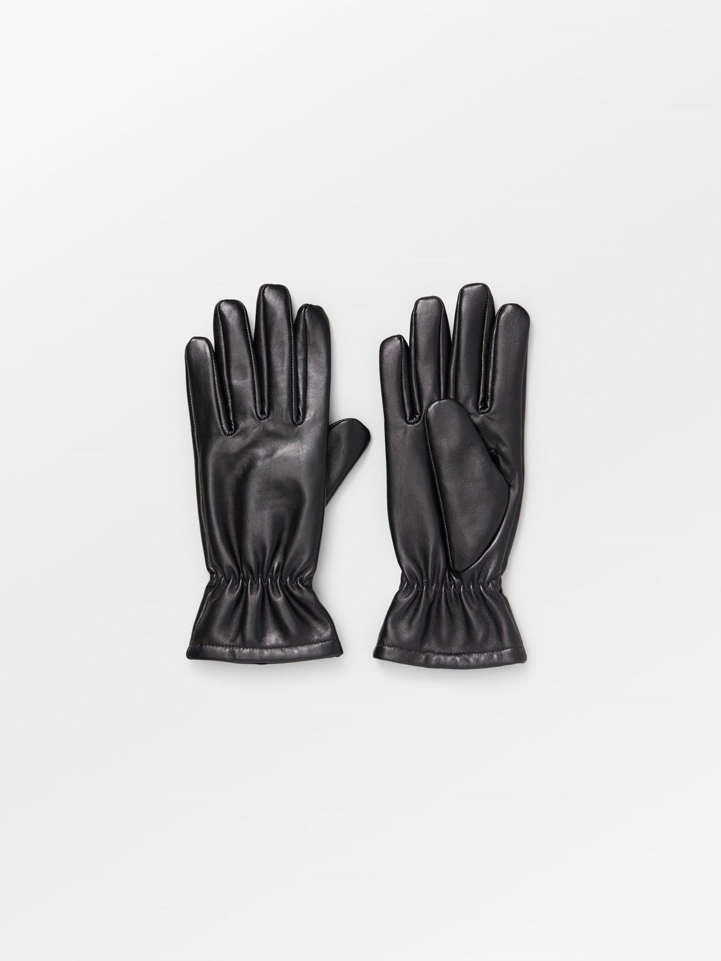 Becksöndergaard, Smooth Leather Gloves - Black, accessories, accessories, sale, sale, sale