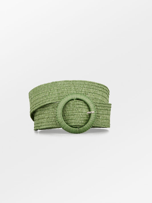 Becksöndergaard, Wide Zia Belt - Banana Palm Green, archive, archive annonce styles, high summer 2026