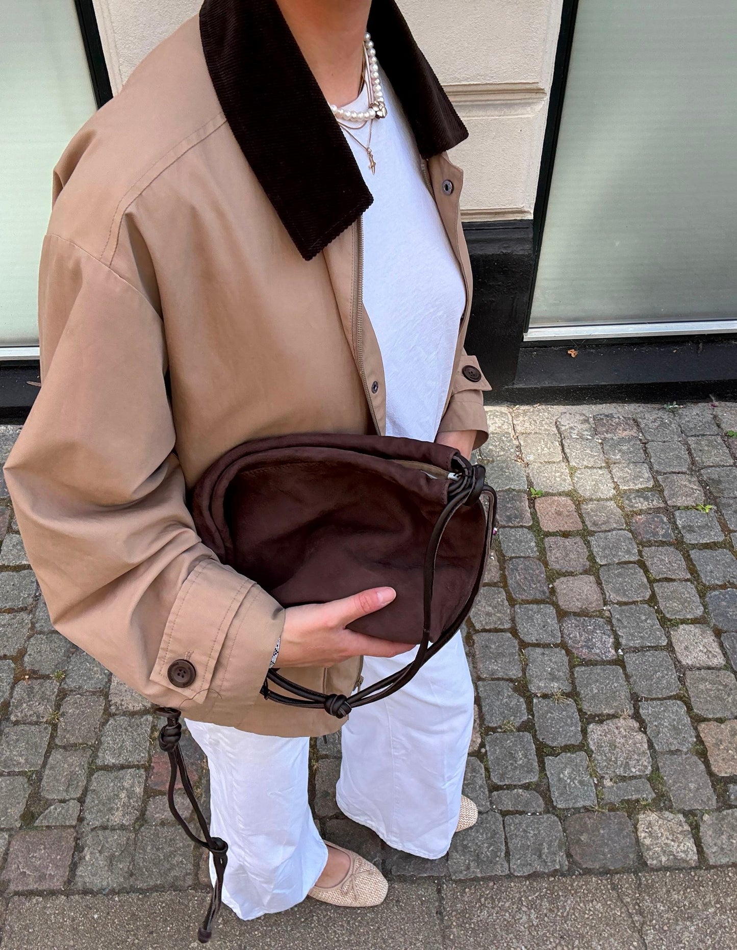 Suede Giana Bag OneSize BeckSöndergaard
