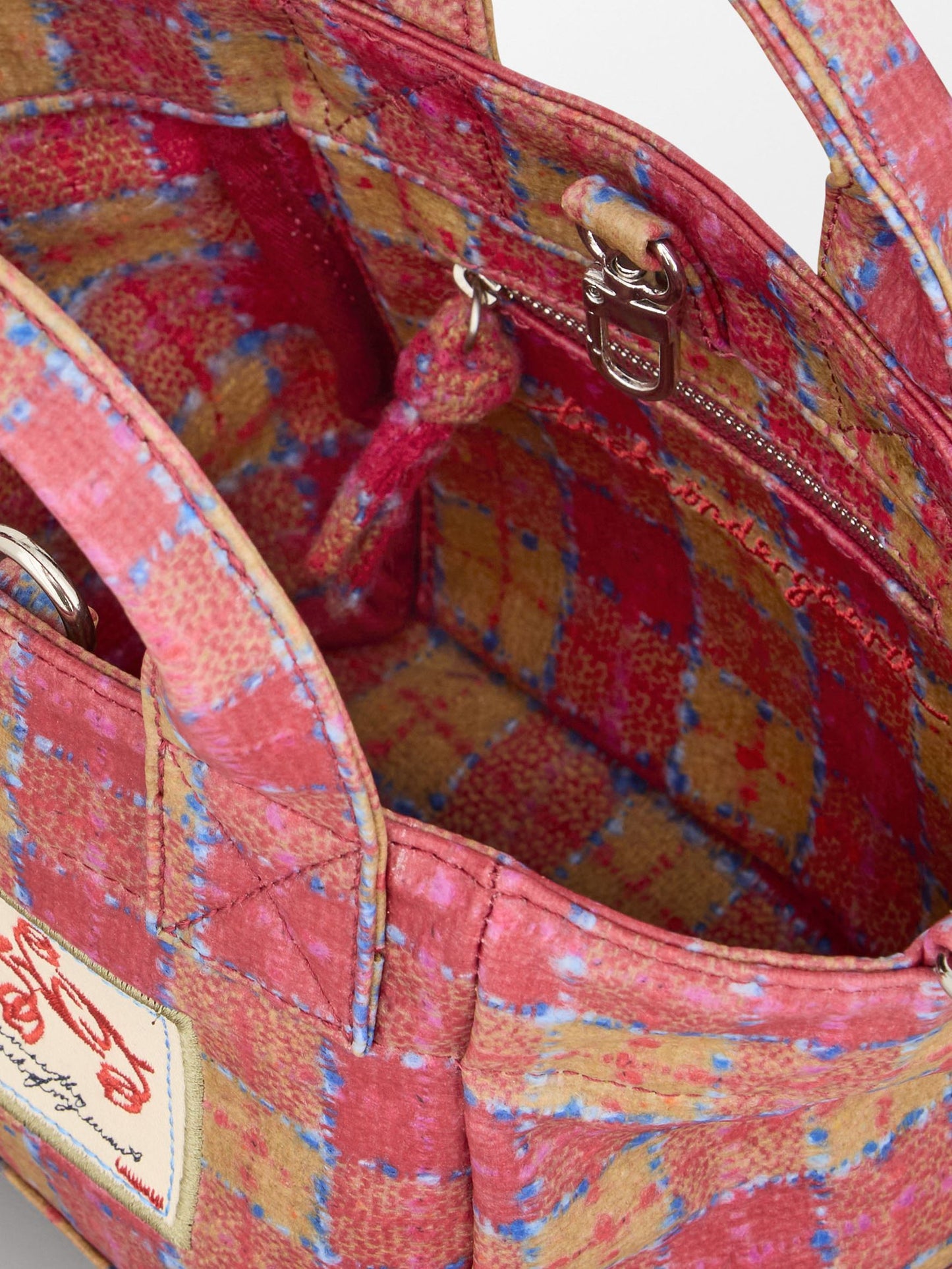 Becksöndergaard, Checky Coated Gabby Bag - Pompeian Red, bags, bags, bags, bags, bags