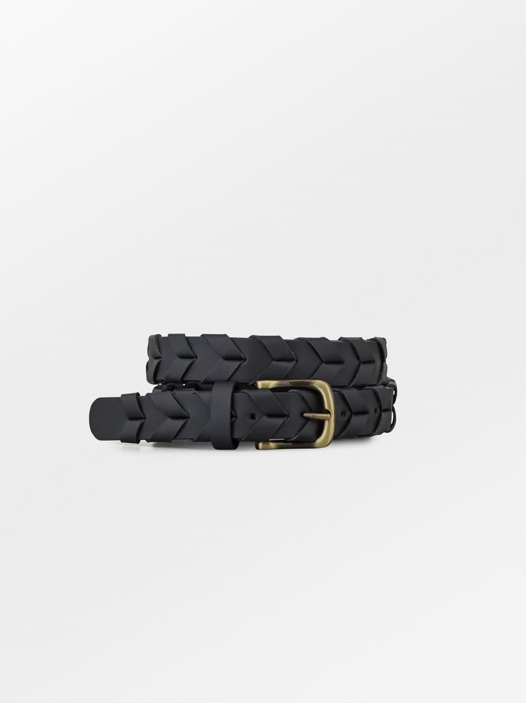 Braided Lena Leather Belt Clothing BeckSöndergaard