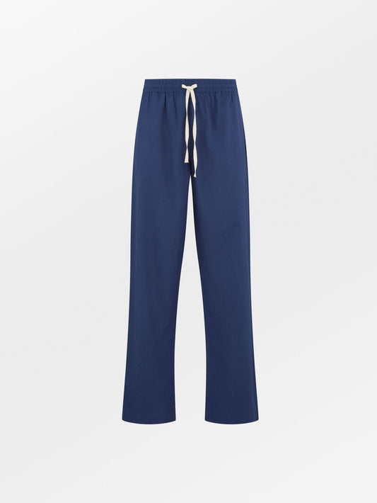 Becksöndergaard, Scallop Pyjamas Pants - Navy Blue, homewear, homewear