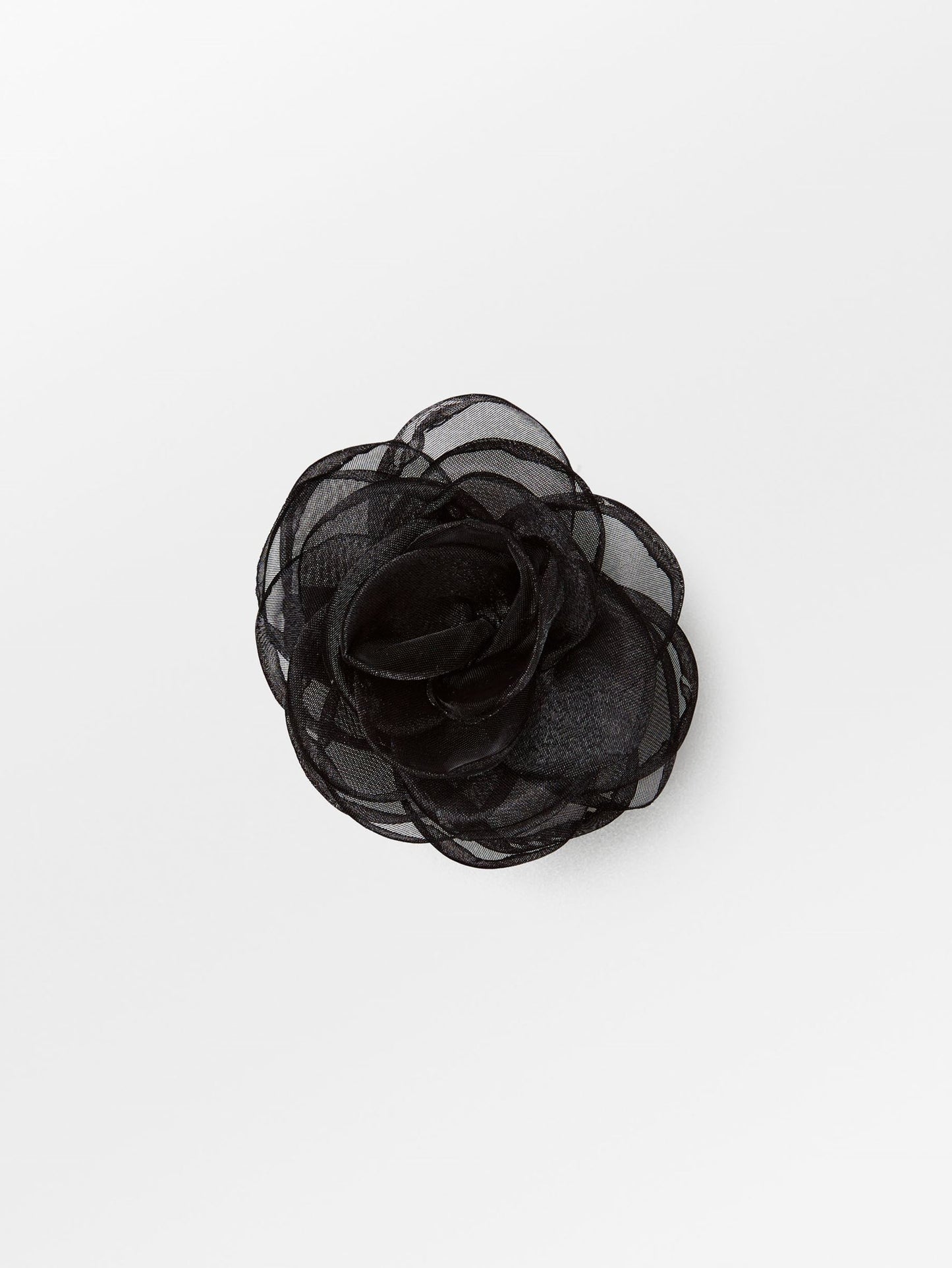 Becksöndergaard, Orchia Flower Hair Tie - Black, accessories, archive, archive, sale, sale, sale