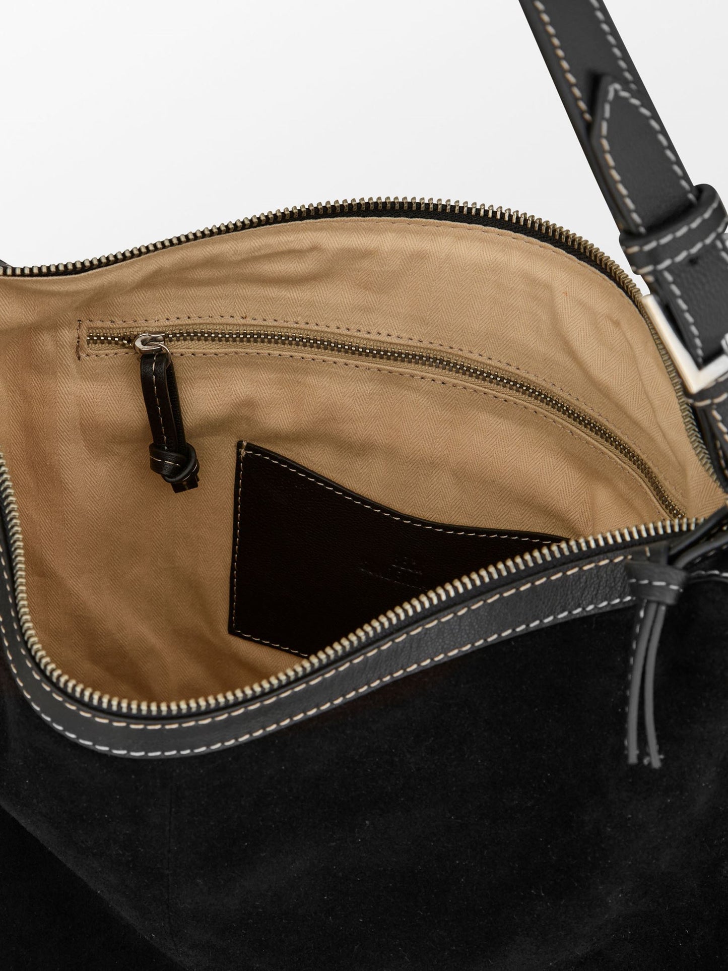 Suede Ginni Large Bag OneSize BeckSöndergaard