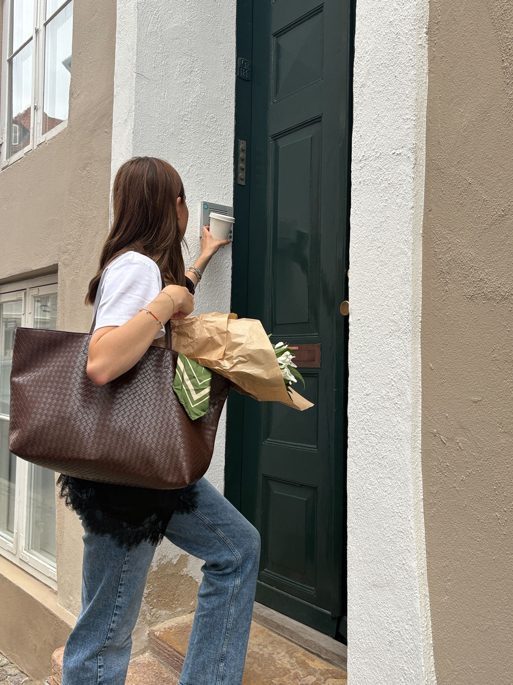 Rallo Lottie Shopper Bag - Brown OneSize BeckSöndergaard