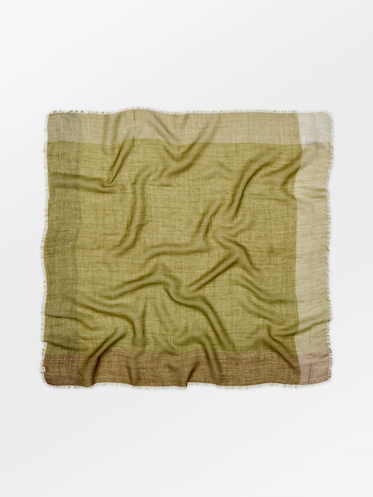 Becksöndergaard, Ekko Wica Big Scarf - Golden Cypress Green, scarves, scarves, scarves, scarves, scarves, black week, black week