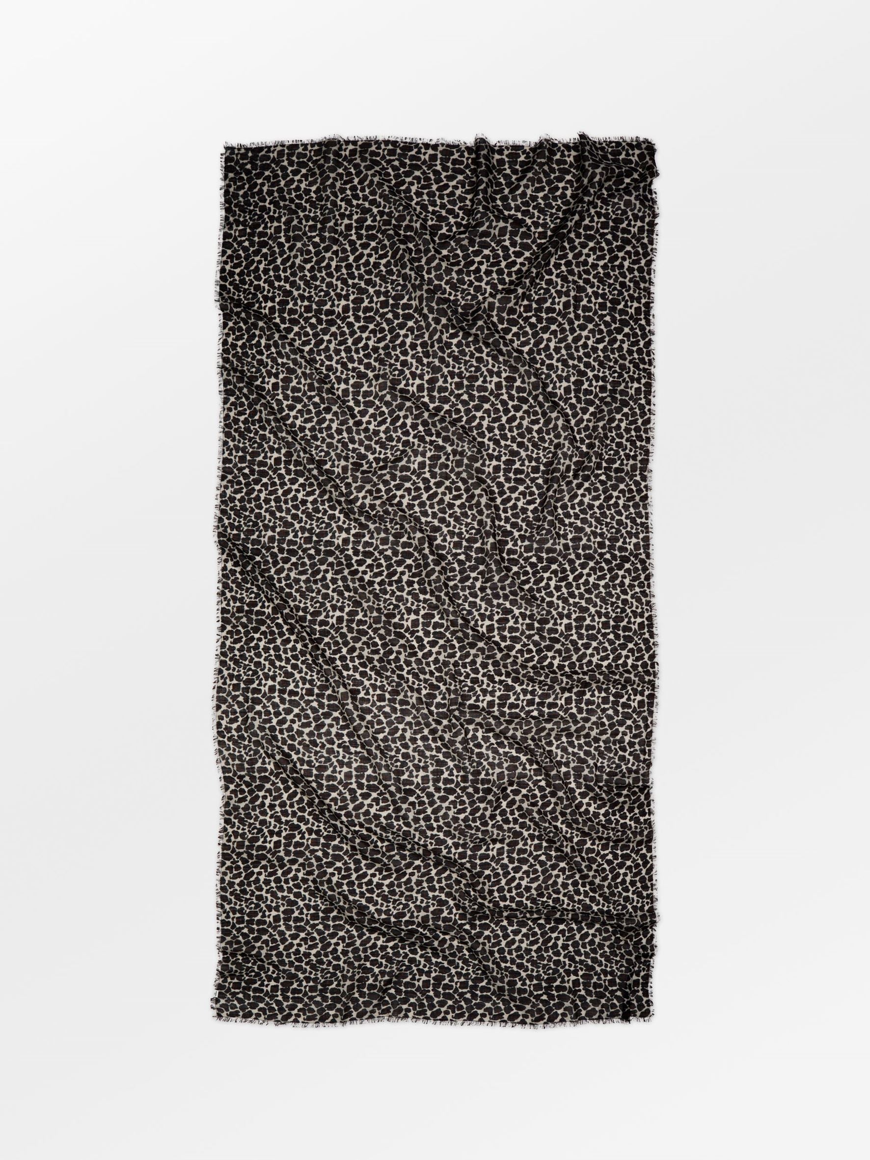 Becksöndergaard, Leopa Woo Scarf - Light Grey, scarves, scarves, black week, black week