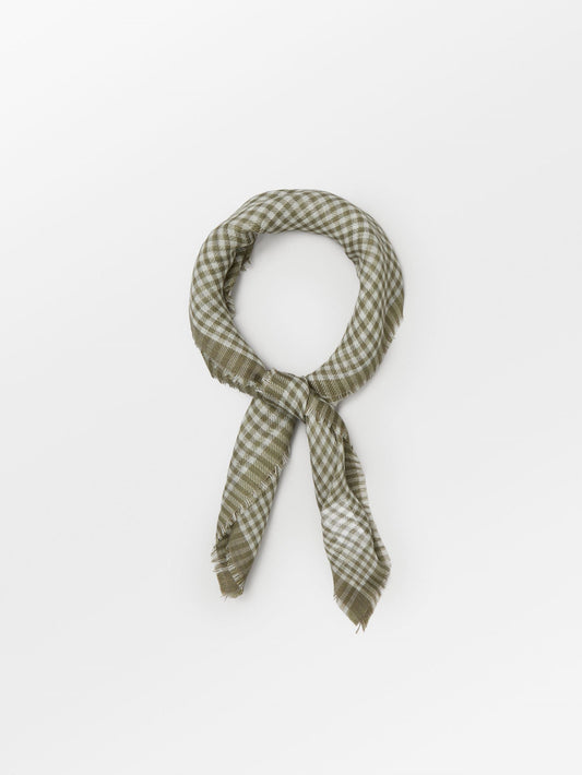 Gingham Wica Scarf OneSize BeckSöndergaard