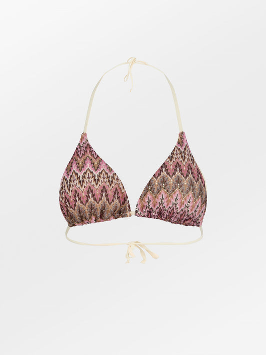 Becksöndergaard, Amber Bel Bikini Top - Dusty Rose, swimwear, swimwear, noos, swimwear, swimwear, black week, black week, noos
