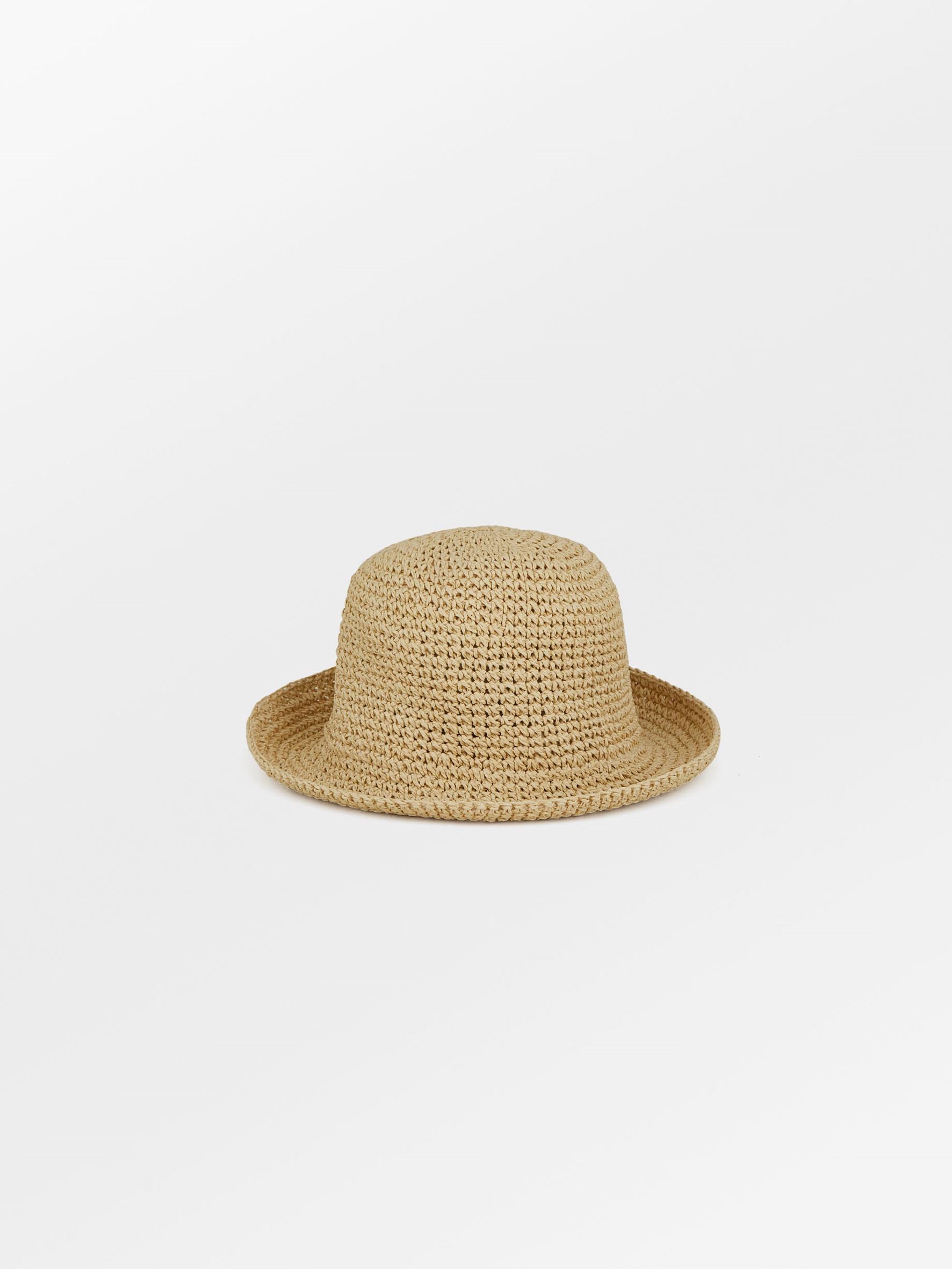 Becksöndergaard, Solid Saverina Straw Hat - Light Nature, accessories, archive, archive, sale, sale, accessories