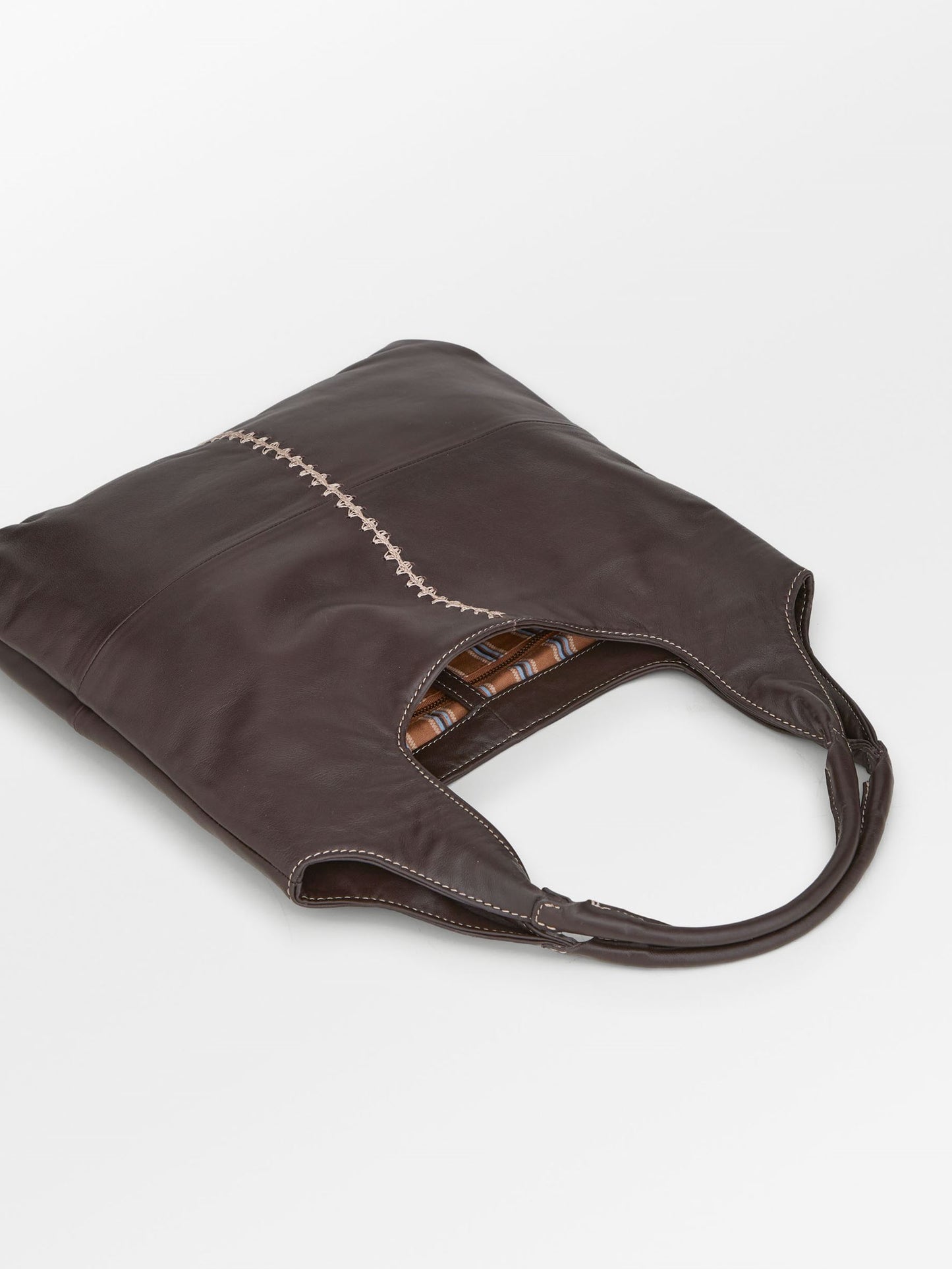 Lamb Clea Crochet Shopper Bag - Brun OneSize BeckSöndergaard