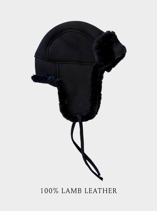 Becksöndergaard, Dora Aviator Hat - Black, accessories, winter accessories, accessories, winter accessories