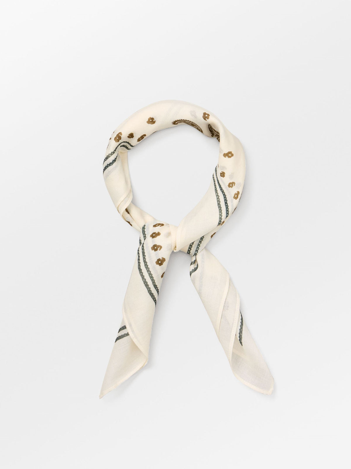 Bloom Paisley Cotta Scarf OneSize BeckSöndergaard